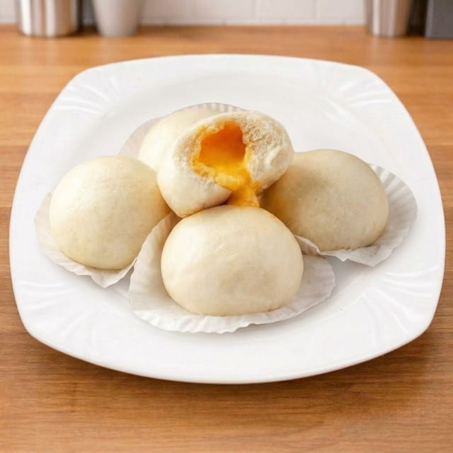 Egg Custard Bun (3).