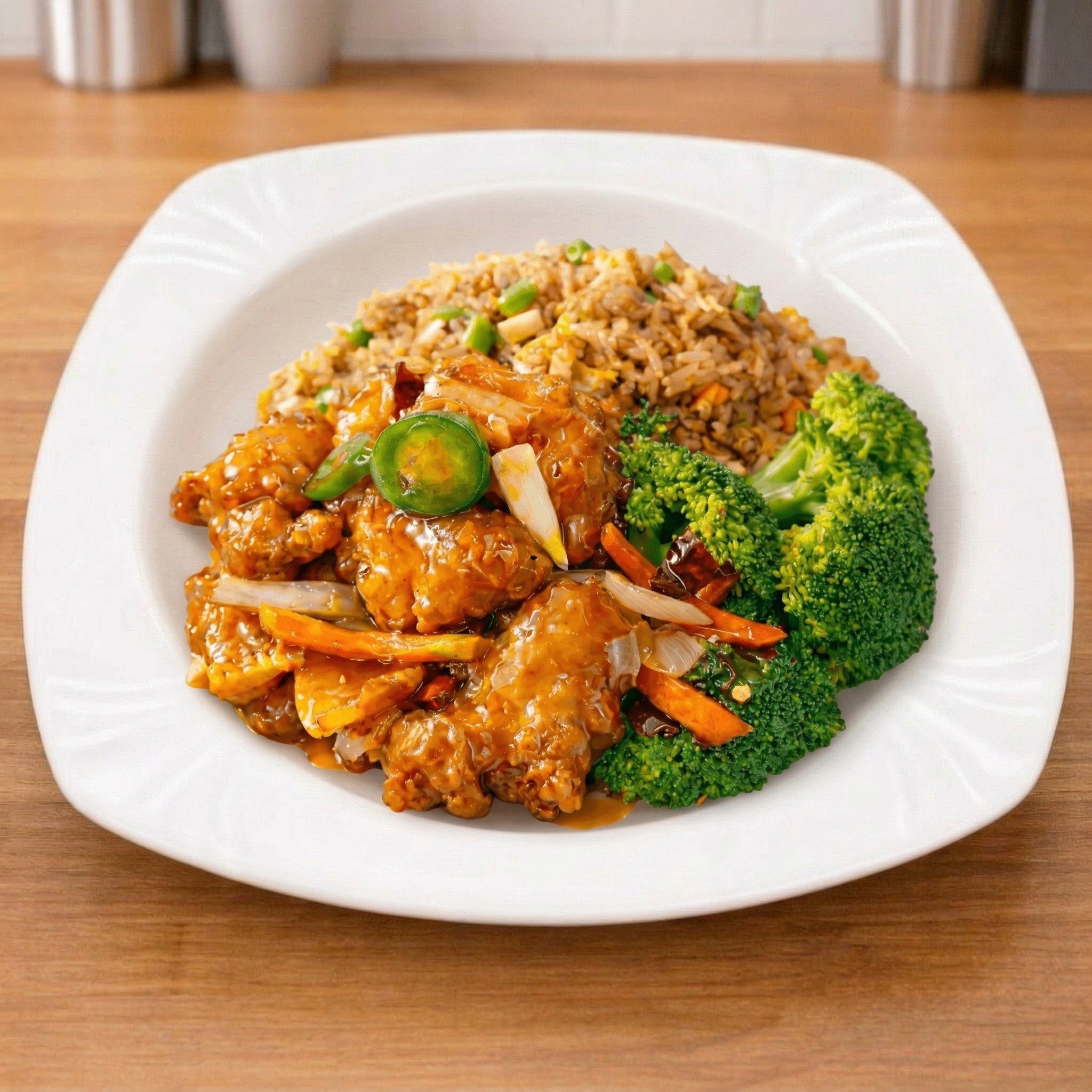 Orange Chicken (Combo).