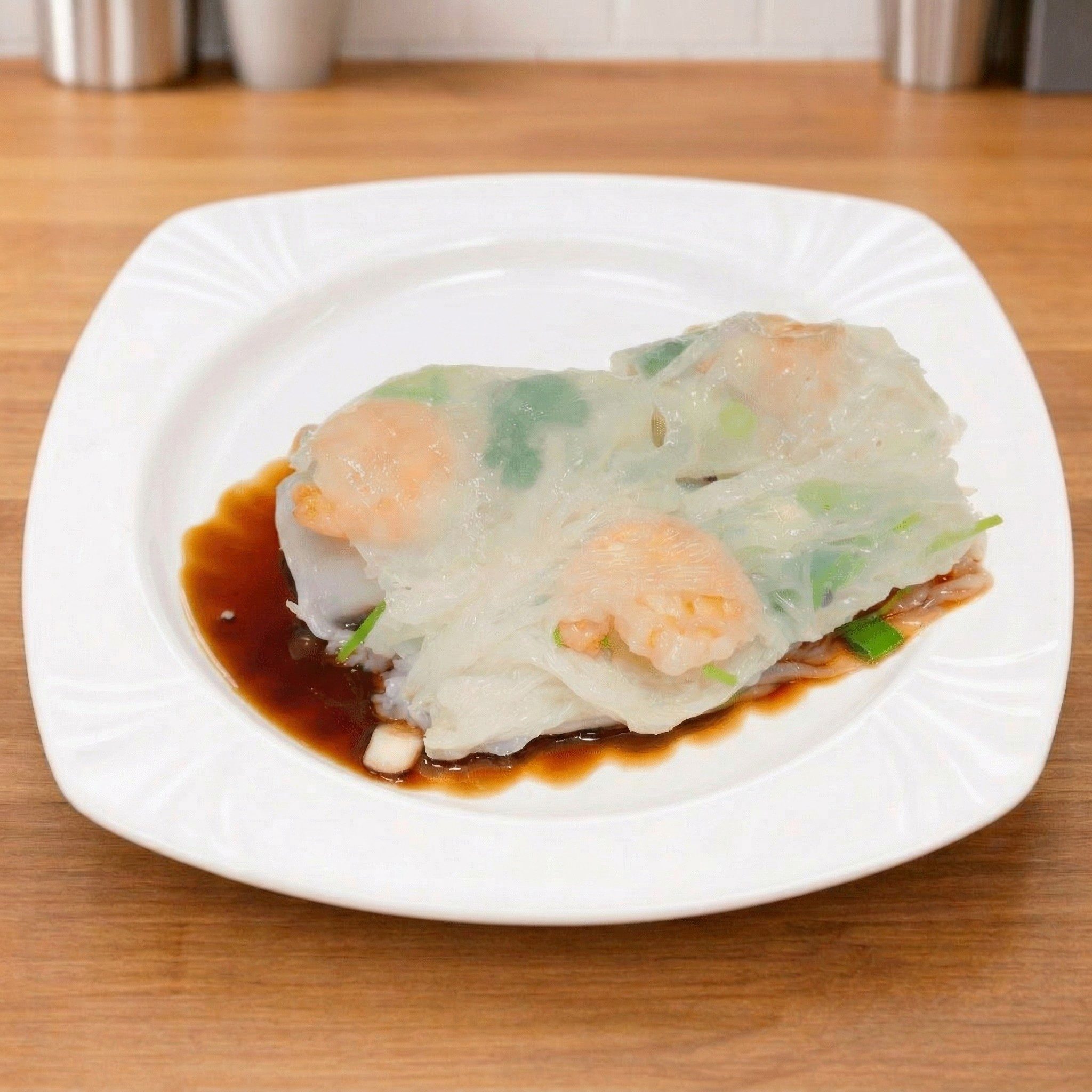 Shrimp Rice Noodle Roll.
