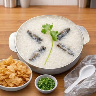 Preserved Egg with Minced Pork Congee
