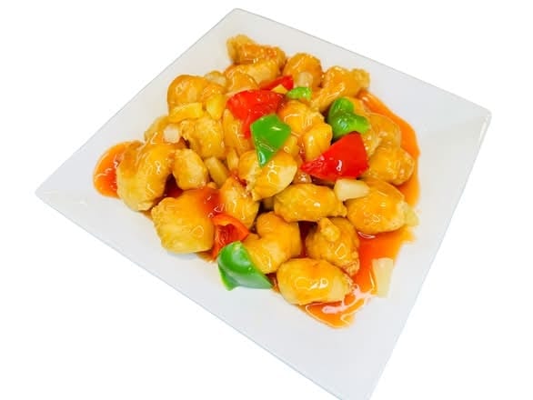 Sweet and Sour Chicken.